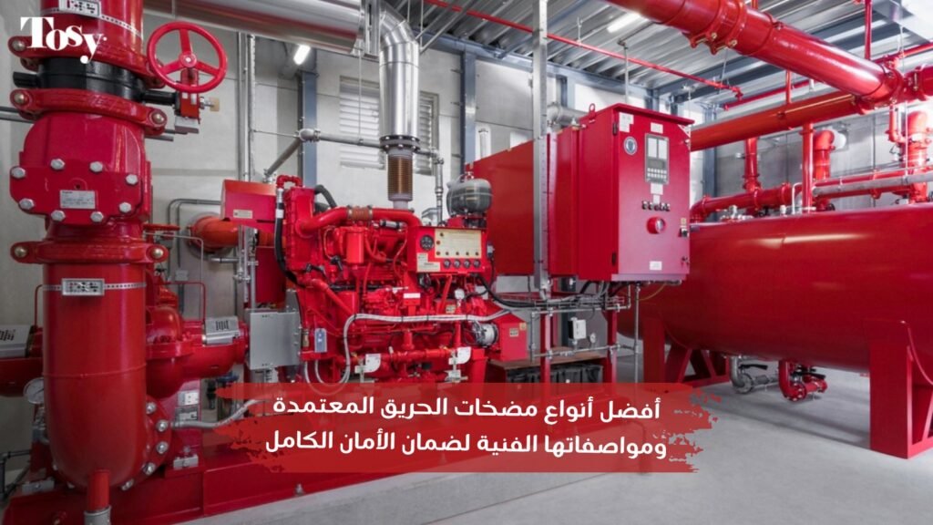 أفضل أنواع طلمبات الحريق المعتمدة ومواصفاتها الفنية لضمان الأمان الكامل