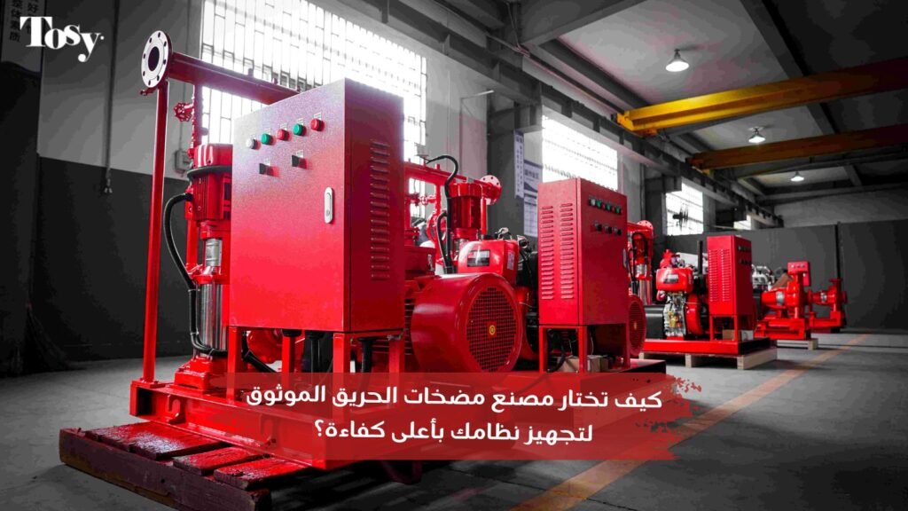 كيف تختار مصنع مضخات الحريق الموثوق لتجهيز نظامك بأعلى كفاءة؟