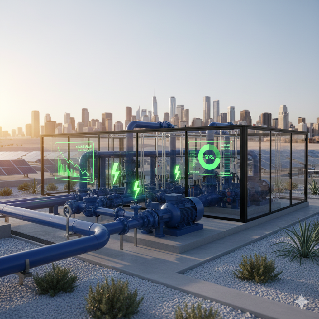 تقليل استهلاك الكهرباء لمضخة المياه