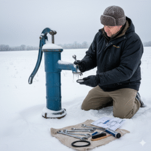 حماية المضخة من التجمد