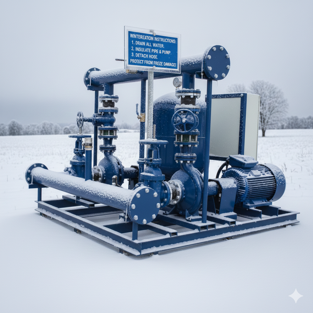 كيفية حماية مضخة المياه من التجمد في الشتاء