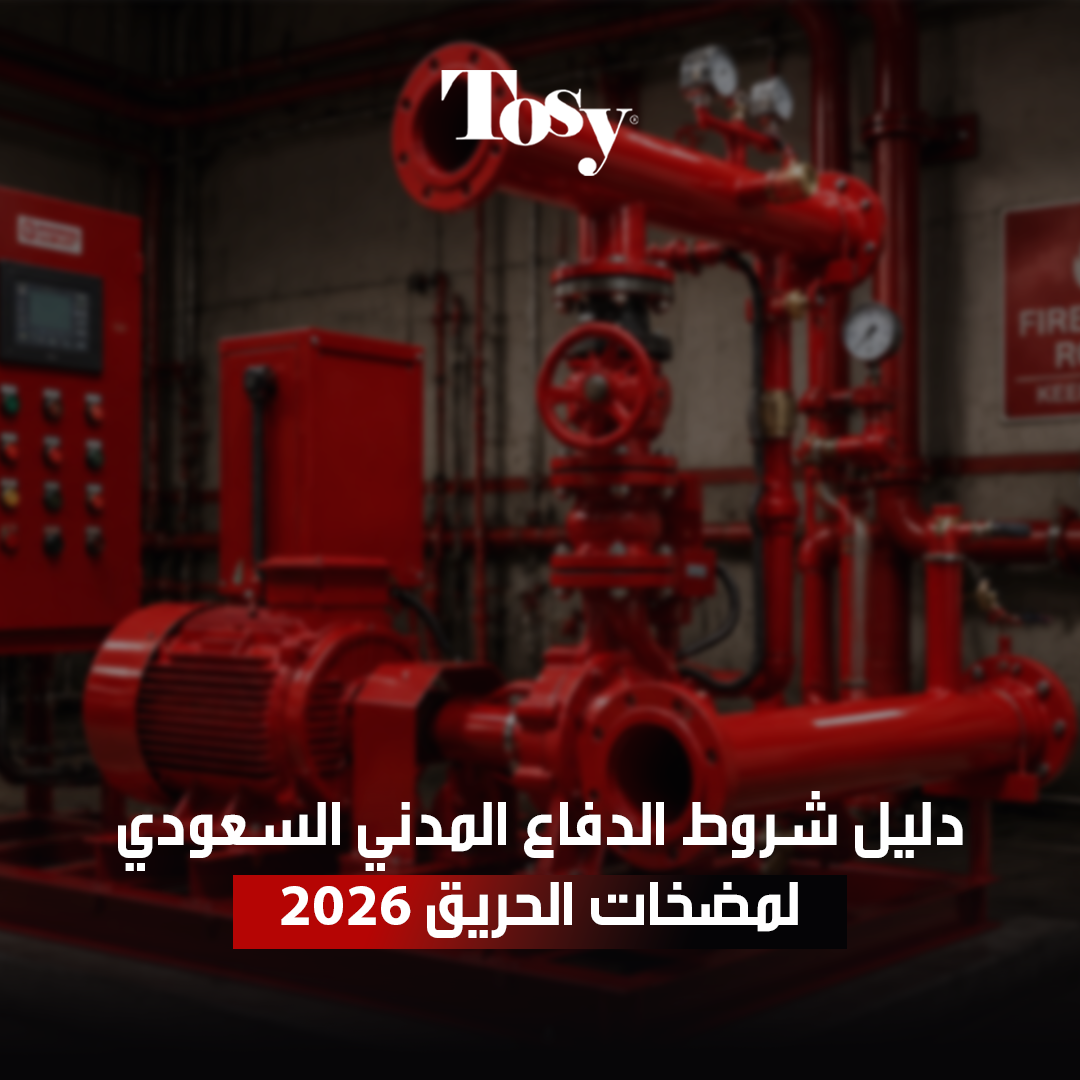 دليل شروط الدفاع المدني السعودي لمضخات الحريق 2026